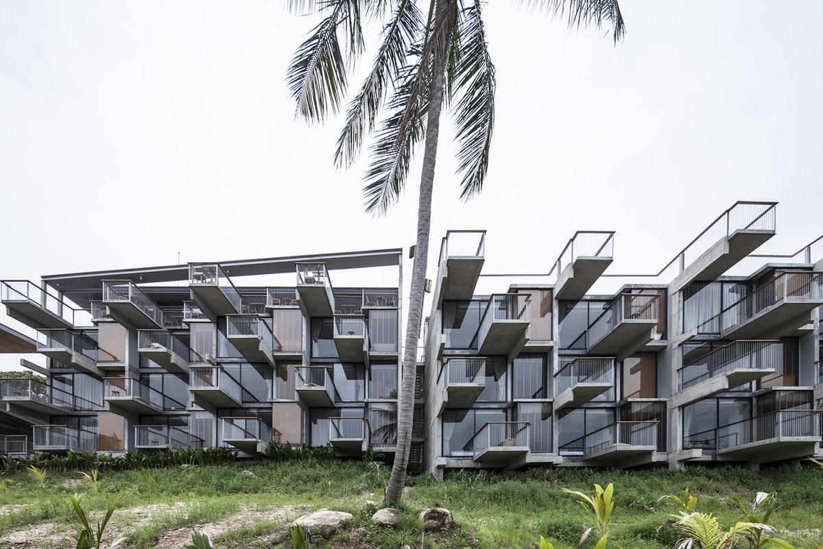 Detailed architectural facade designed by RA & KI